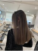 黒染め落としバレイヤージュ
