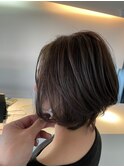 ふんわり大人ショートボブ