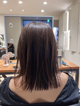 クローゼット 新宿(closet) 外ハネボブ/ペールベージュ[髪質改善/ヘッドスパ白髪染め/新宿】