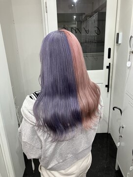 ゲーム 渋谷店(GAME) ダブルカラーグレージュカラーケアブリーチハイトーンカラー韓国