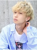【Anli☆岩瀬萌】メンズヘア マッシュ ブロンド