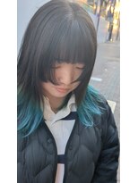 恋する毛髪研究所 立石 ラボ(立石 labo) 裾カラー＋フェイスレイヤー