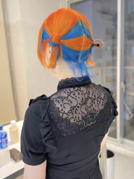 ターン ヘアー(TAAN HAIR) オレンジブルー