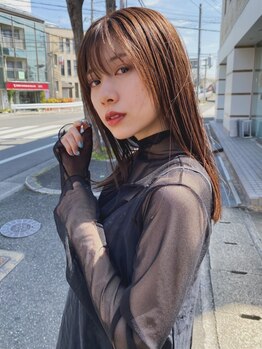 オーシャン(Ocean)の写真/【苦楽園口/夙川】人気のオージュア/TOKIO取り扱い店☆毛先まで潤う指通りなめらかな"艶めく"Styleに☆