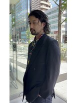 アッドバイケーツー 心斎橋(add by k-two Men's)&nbsp;乱れてもかっこいい★ジェントルオールバック/メンズカット