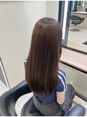 【上質な艶が◎】ロング×まろやかブラウン