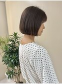 【山本】ぱつっと柔らかいボブ