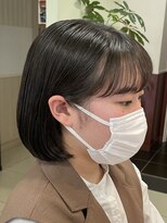 ヘアークリアー 春日部&nbsp;毛先までつるんとなめらか大人可愛いボブスタイル/髪質改善