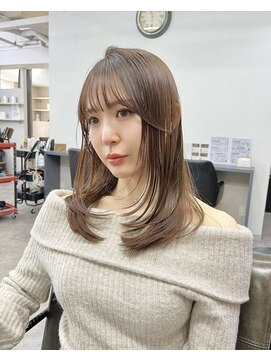 フレアクレム(FLEAR cre:me) 髪質改善カラー/レイヤーカット/モテ髪/艶髪/天神美容室