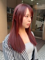 エトレ(etore)&nbsp;暖色系カラー/ボルドー/レイヤーカット