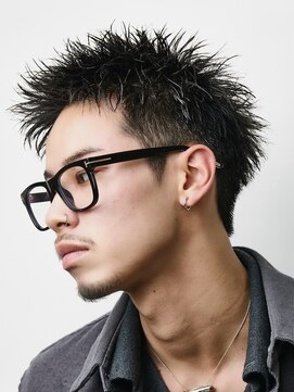 オーシャントーキョー ホワイト 原宿(OCEAN TOKYO WHITE) ベリーショートスパイキーショート短髪ボックスショート