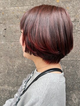 トランクイル(tranquil) アクセントカラー×コンパクトショート