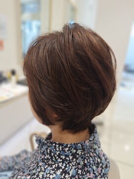 ステラプロデュースドバイエガオ 柏店(stella PRODUCED by EGAO) ショートボブ