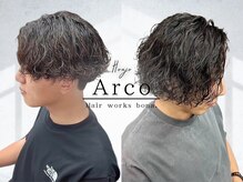 《メンズ》波のようなやわらかい動きが魅力！色気と抜け感を両立する、話題の波巻きパーマ。