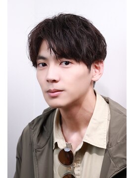 ネイビー(NAVY) ビジネスマンにもおすすめ ニュアンスヘア