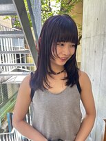 ネアー 新潟(NEER)&nbsp;アプリコットオレンジ/くびれヘア/レイヤーショート［新潟］