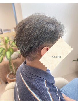 ラネーシェ(la.neche) ぐるっとツーブロック×マットカラーの大人メンズショート