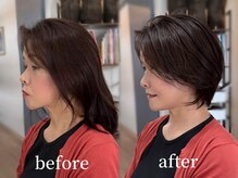 ウォーターリリー(Water Lily)の雰囲気（ヘアリセッターで普段と違うヘアスタイルやショートヘアが実現可）