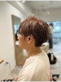 20代30代40代◎似合わせ刈り上げセンターパートフェザーパーマ