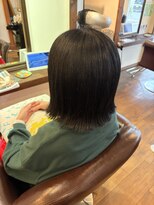 ヘアーメイク スロー(Hair make Slow)&nbsp;切りっぱなしボブ