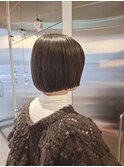 ◎冬の大人ボブ！ストレートボブ×丸み×小顔効果