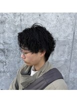 アカヒゲ 新札幌店(AKAHIGE)&nbsp;波巻きパーマ/襟足/パーマスタイル