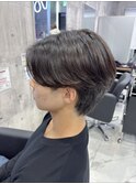 MEN’S HAIR/サーフカール/刈り上げセンターパート/新越谷