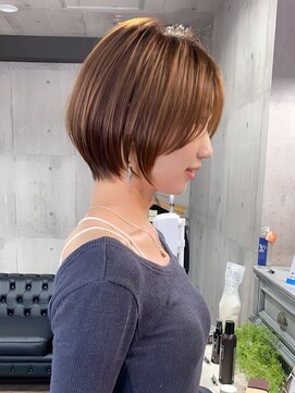 シェルヴ(XELVE) ショートボブ/ダブルカラー/髪質改善