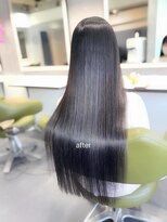 ヘアスタジオ ルピナス(Hair studio lupinus)&nbsp;艶ロングストレート（クセストパー）