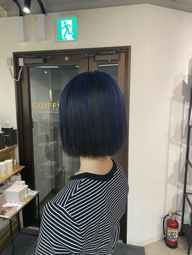 シード(SEED) 長崎　アンブレラカラー　ブルーブラック