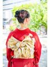 振袖着付けのみ¥9,900 ※10時以前は早朝料金有 30分/550円