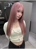 着物ヘア/大人ガーリー/ダークアッシュ/似合わせカット/栄