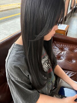リドル ヘアー 駒生店(Riddle HAIR) 自然な縮毛矯正レイヤー