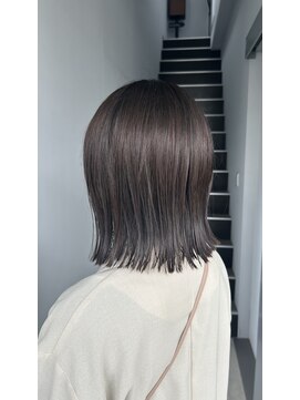 ジョワイユヘアーデザイン(Joyeux) joyeux結んでも良い感じボブスタイル【盛本彩乃】