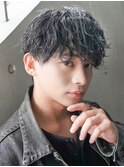 モテる黒髪ネープレスショート束感モテ髪ワックスなしマッシュ