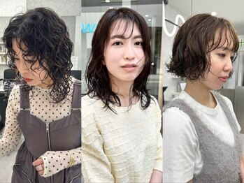 アト(Ato.)の写真/【明石駅5分】[カット+パーマ+TR￥11400]エッジの効いたパーマ/ナチュラルパーマ/豊富なdesignでこなれ感を
