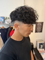 グッドプレイスアンドシング(Good Place&thing)&nbsp;メンズカットスキンフェードメンズパーマスペインカール