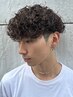 メンズカット+スペインカール￥13500[町田/メンズパーマ/眉毛/ルーズパーマ]