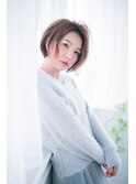 ナチュラルショートボブ