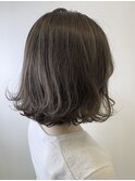 ハイライト × アッシュベージュ