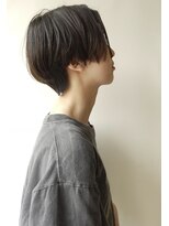 モリオフロムロンドン 原宿本店(morio from London)&nbsp;【morio 原宿】前髪なし マッシュショート センターパート