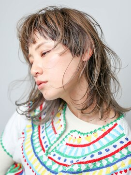 テトヘアー(teto hair) short［3Dカラー・インナーカラー・マッシュウルフ・レイヤー］