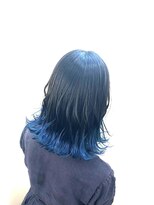 マテリアル(material) 【インナーカラー】サファイアブルー