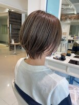 ファイブボックスヘアー 広島(five vox hair)&nbsp;イルミナカラー　アディクシーカラー　ハンサムショート