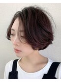 前下がりボブ