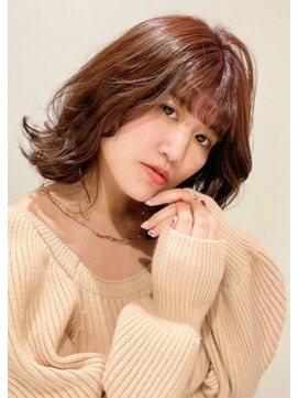 ミューズ 塩釜口店(MUSE) [MUSE塩釜口]外ハネミディby高瀬