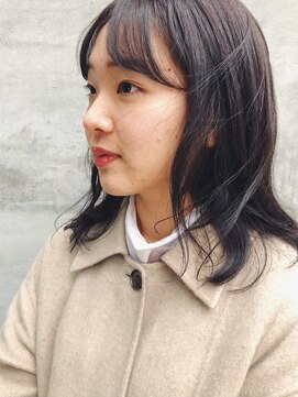 モロコ 神保町 小川町店(moloco) ラフなミディアムスタイル