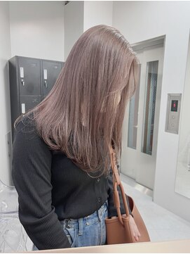 ベレーザシェルト(Beleza scelto) 透明感ミルクティーベージュ_ブリーチ1回