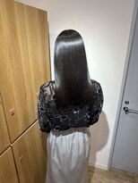 イオエ(ioe)&nbsp;黒髪/ボブルフ/ネビージュ/小顔/ワンレン/髪質改善/グレージュ