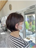 丸みショートボブ